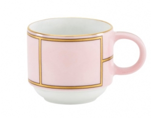 Ginori Diva Rosa Coffee Cup - 3.1 oz.